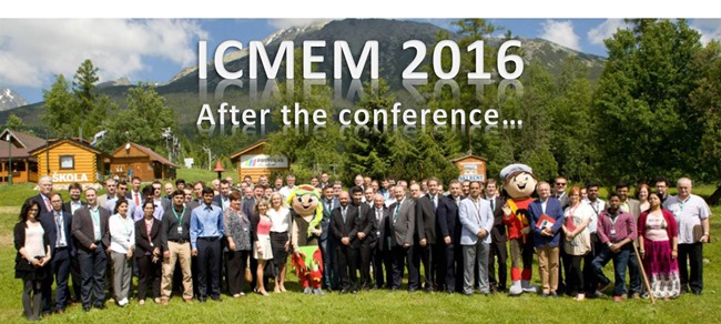 News : ICMEM 2016, Slovakia - after the conference...
